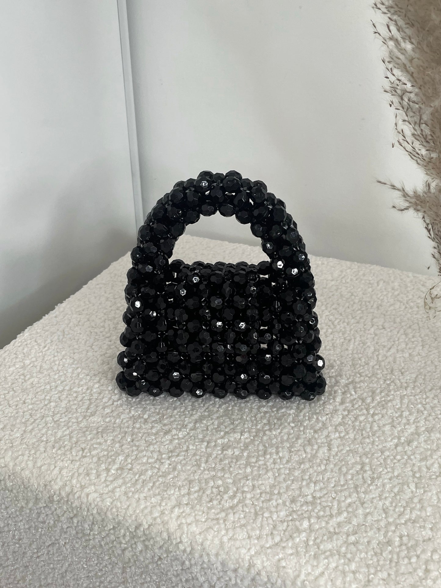 Sac scintillant noir