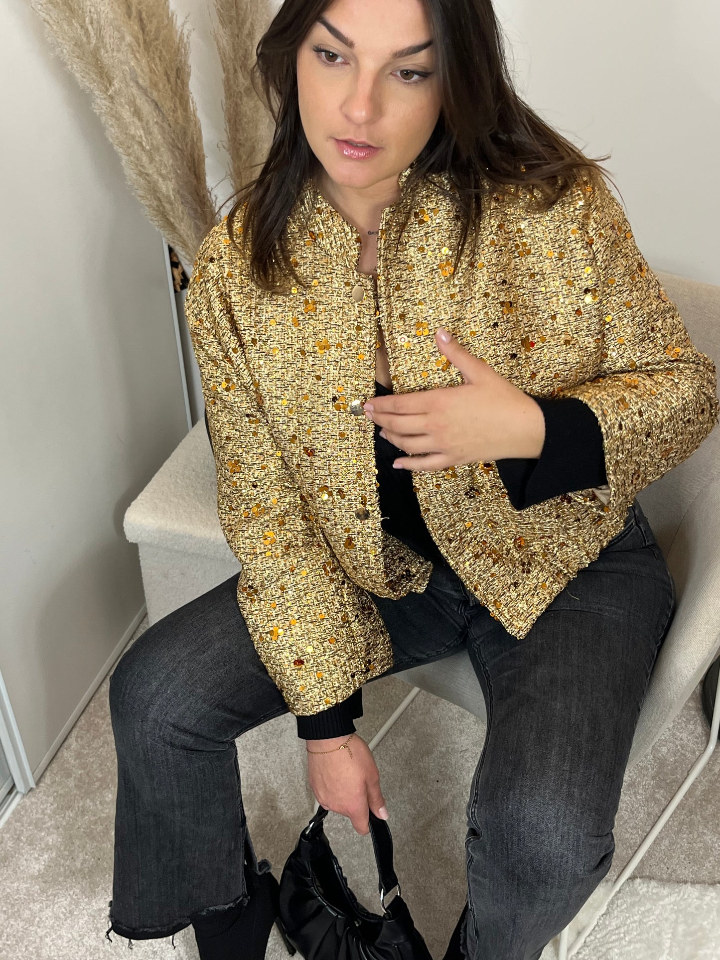 Veste dorée