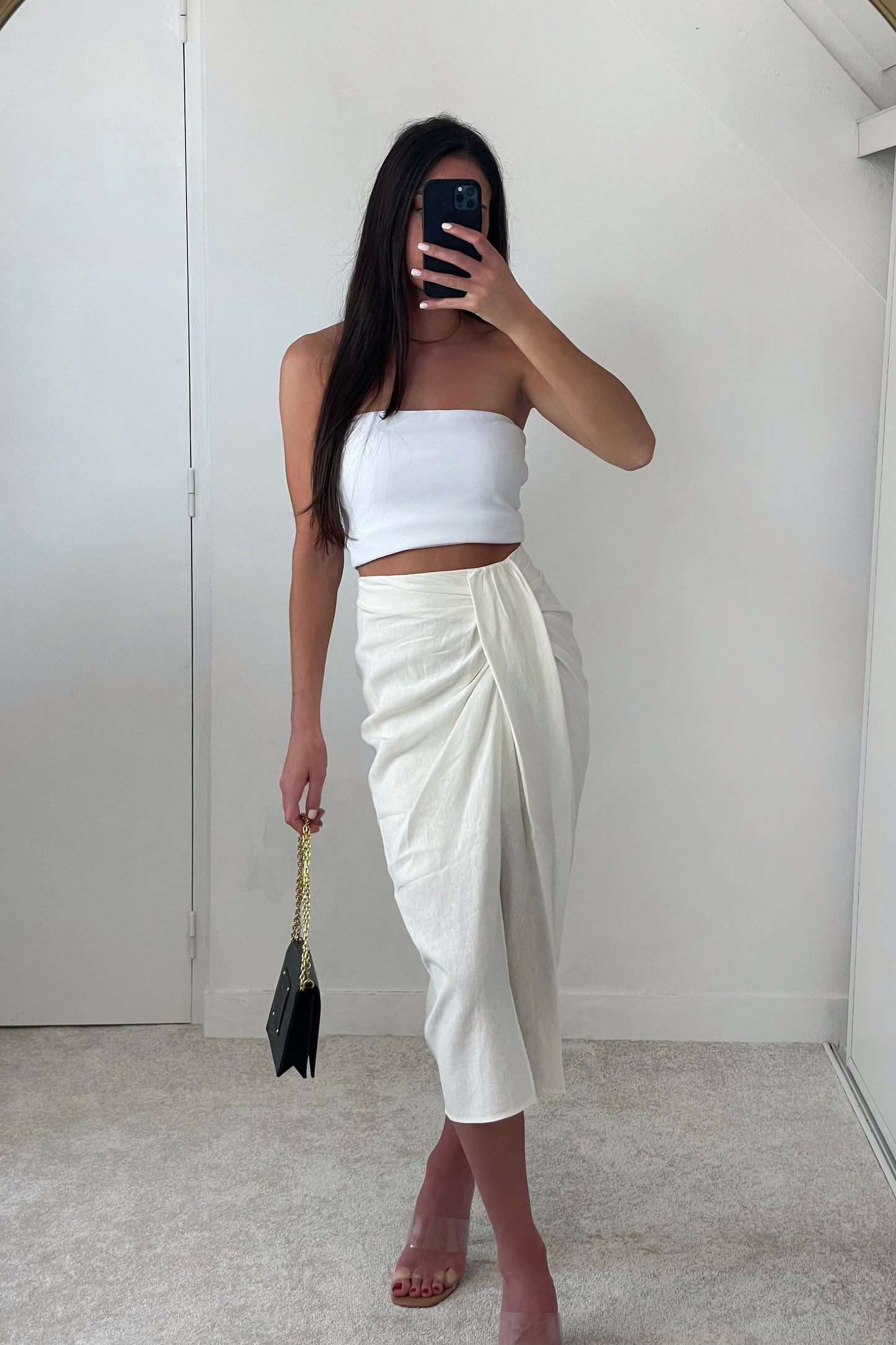 Jupe Angelina crème